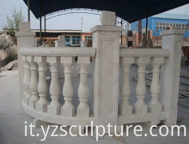 marble balustrade